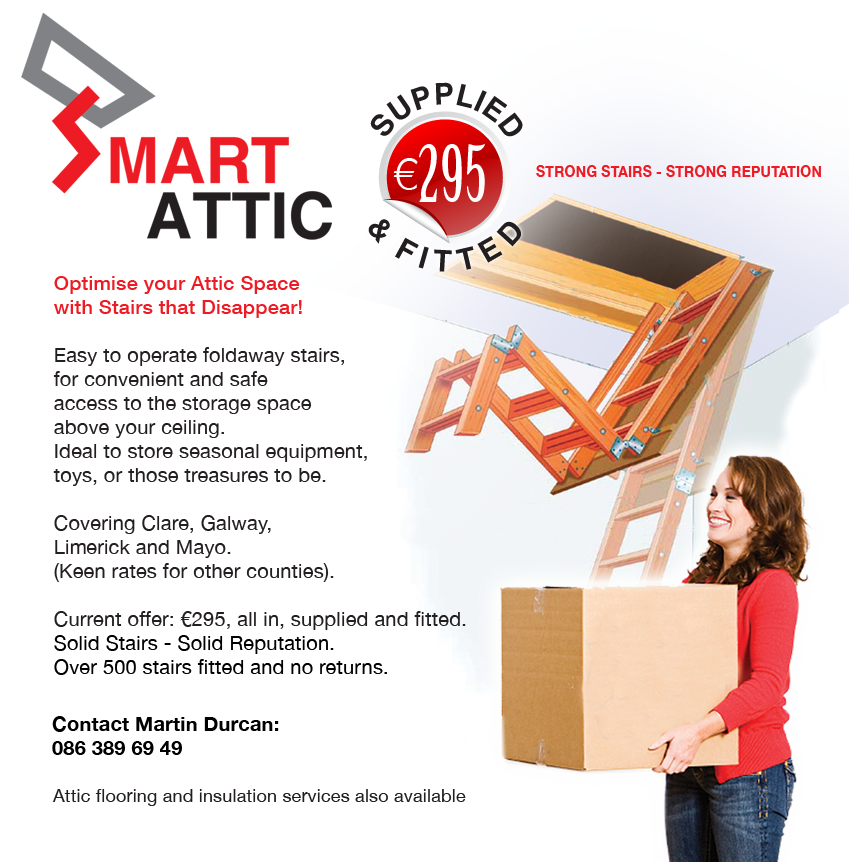 Smart Attic | Folding Attic Stairs 
